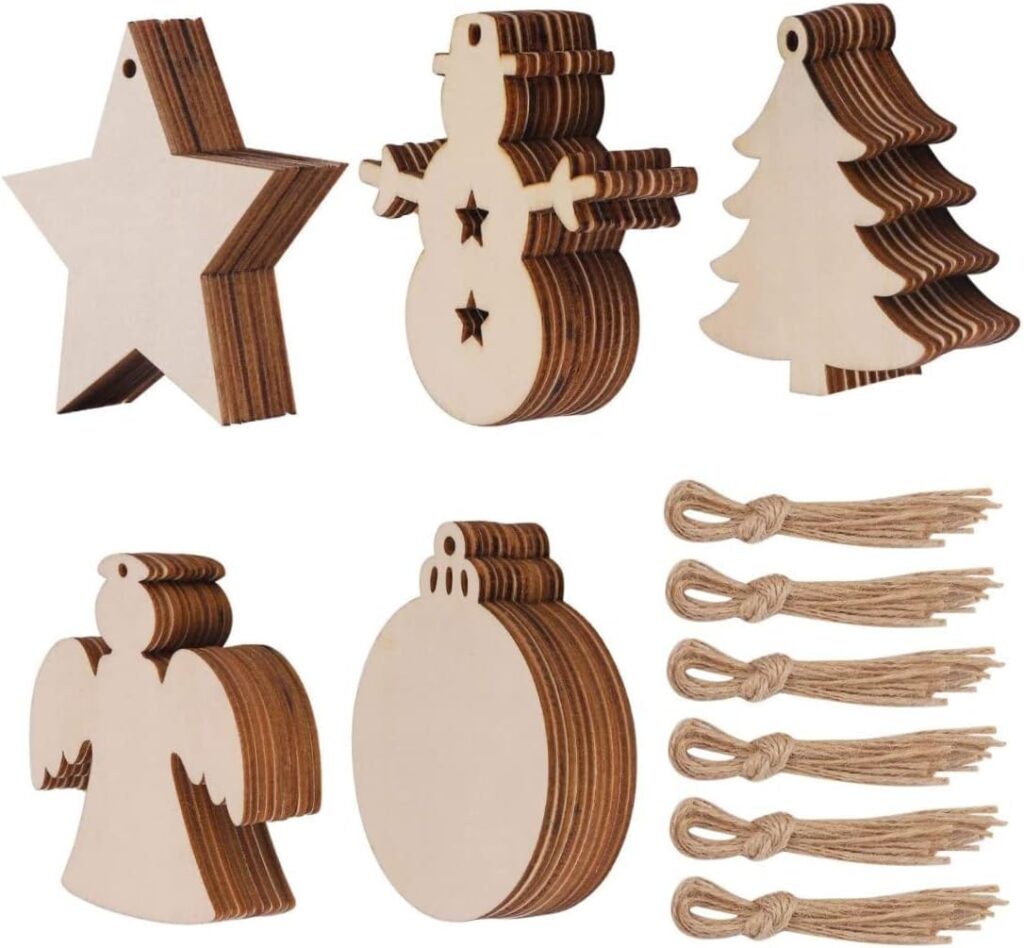 manualidades navideñas de madera