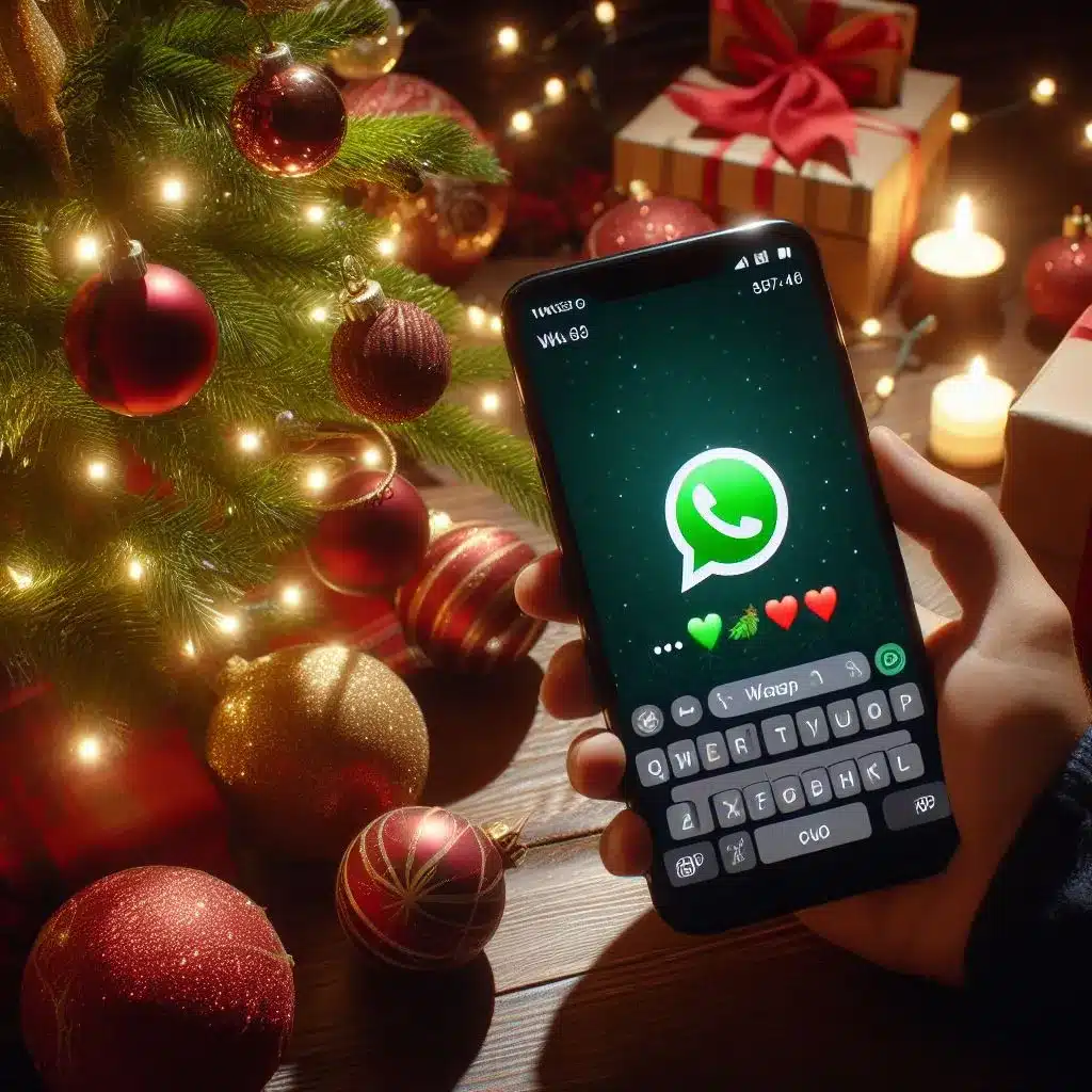 Lee más sobre el artículo Navidad en Palabras: 50 Frases Breves para Compartir en WhatsApp