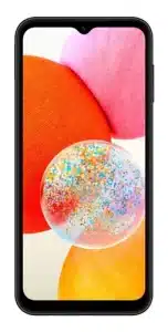 samsung galaxy a14 pantalla frontal