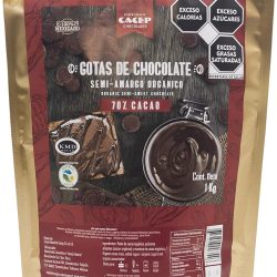 chocolate amargo semiorganico cacep
